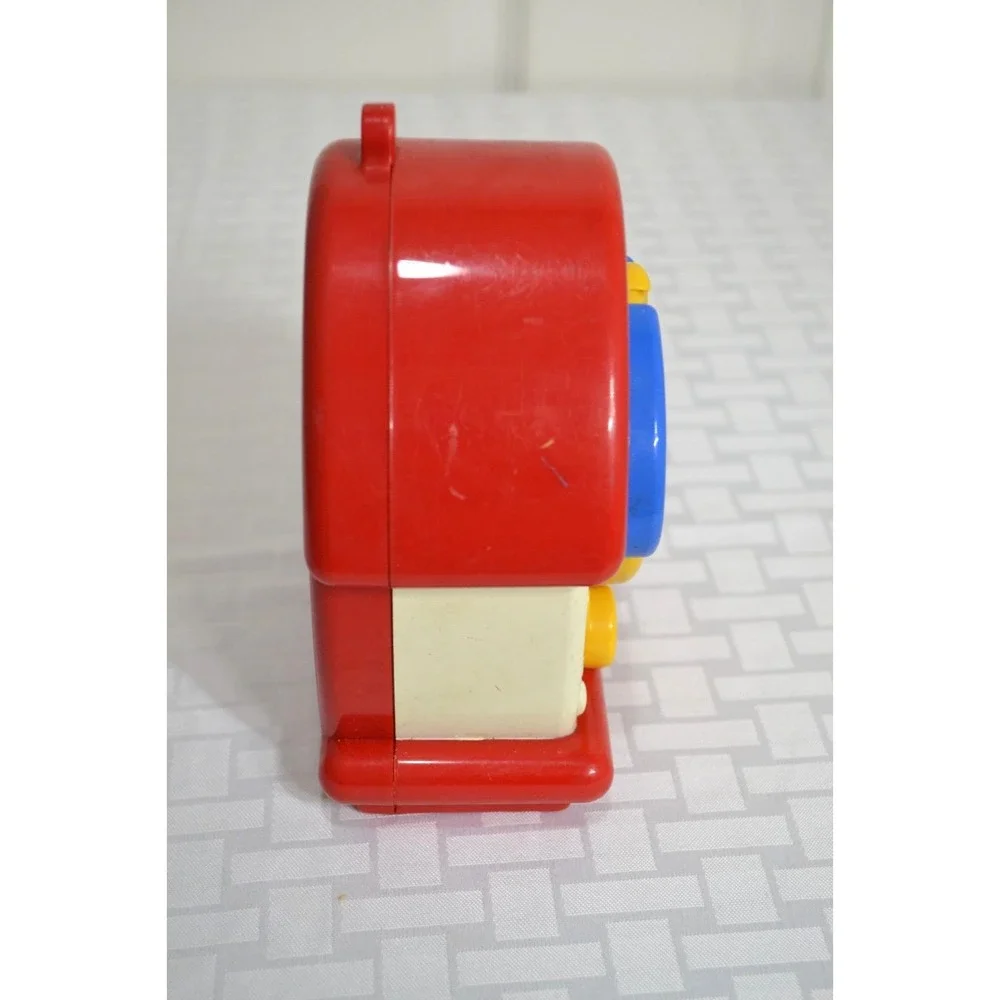 Vintage Fisher Price Kiddicraft Happy Puppy Wind Up Musical Toy #5617 *WORKS*